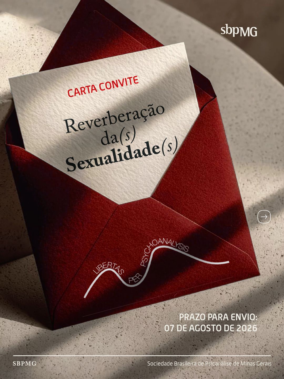 Carta-convite: Reverberação da(s) Sexualidade(s)