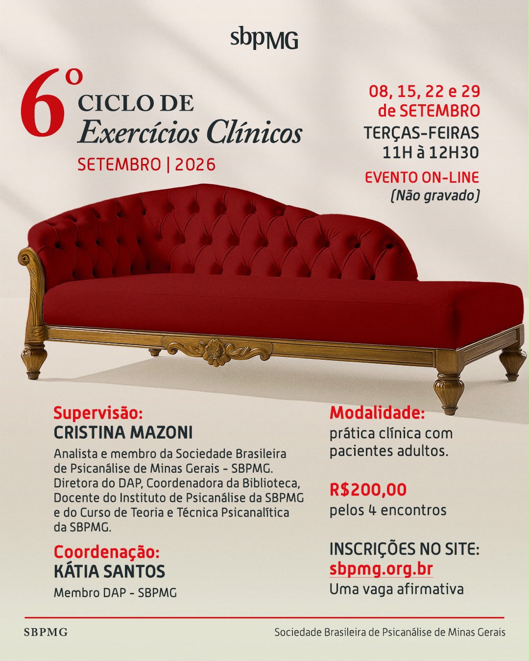 6º Ciclo de Exercícios Clínicos de 2026