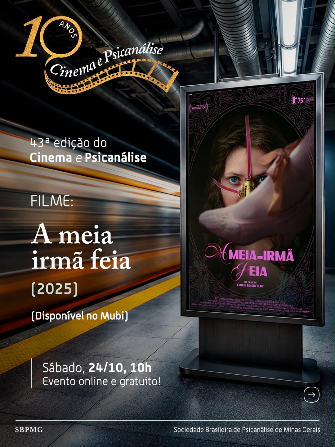43ª edição do Cinema e Psicanálise