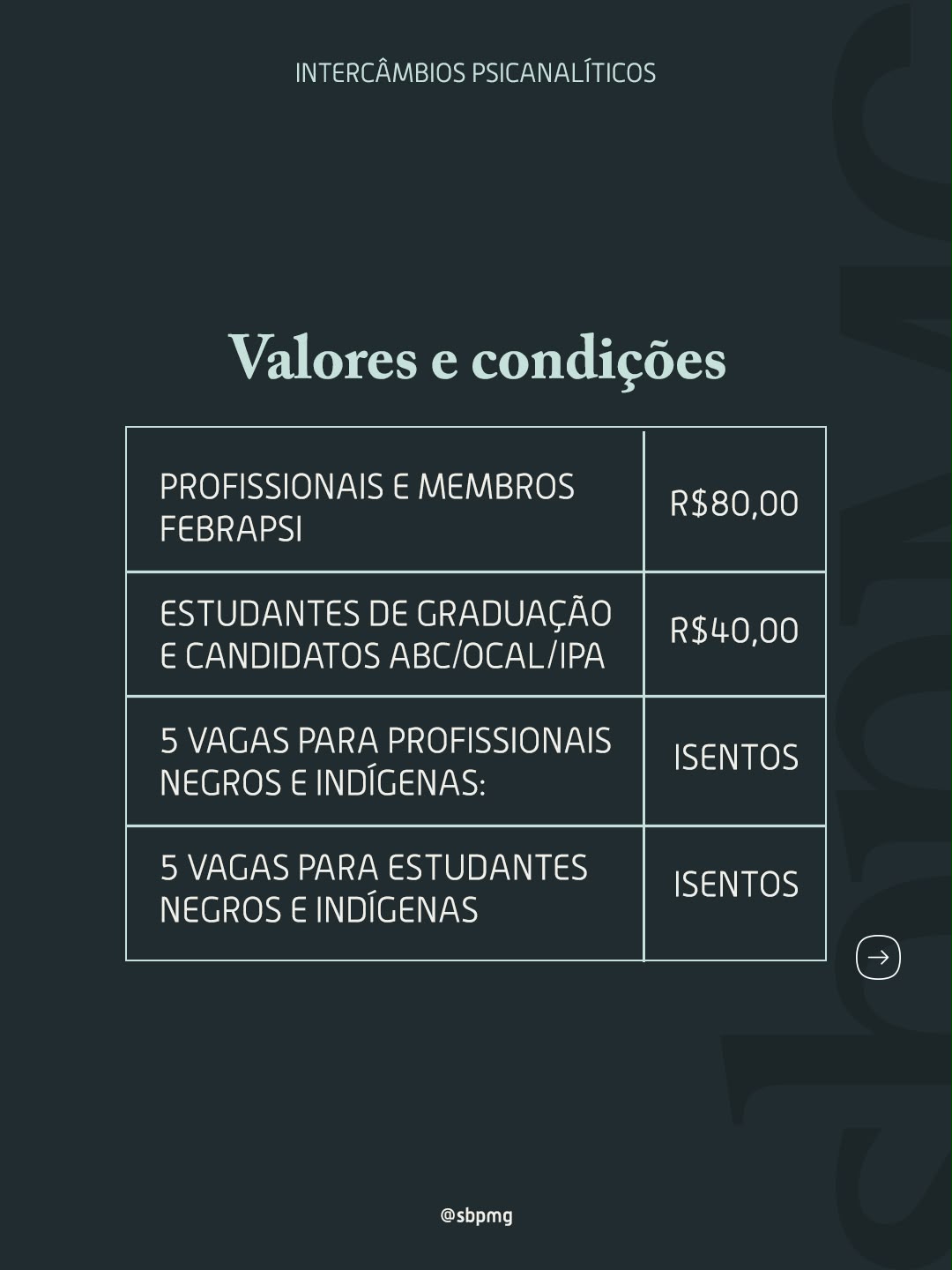 Intercâmbio Psicanalítico Outubro - Imagem 3